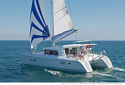 Hrvaška charter in jadranje - Katamaran - Lagoon 421 (code:PLA 774) - Trogir - Riviera Trogir  - Hrvaška 