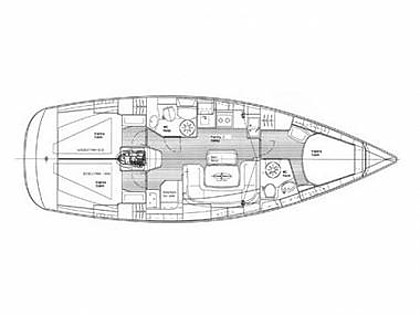 Hrvaška charter in jadranje - Jadrnica - Bavaria 39 Cruiser (code:NAA 23) - Šibenik - Riviera Šibenik  - Hrvaška  - Bavaria 39 Cruiser (code:NAA 23): 