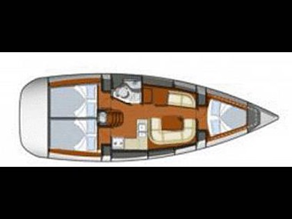 Hrvaška charter in jadranje - Jadrnica - Sun Odyssey 36I (code:NAV 35) - Sukošan - Riviera Zadar  - Hrvaška  - Sun Odyssey 36I (code:NAV 35): 