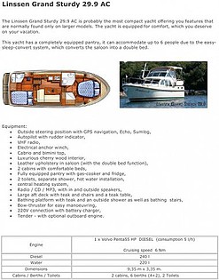 Motorna ladja - Linssen Grand Sturdy 29,9 AC (code:TOR 19) - Zadar - Riviera Zadar